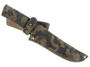 Чехол для ножа 160х35 мм кожа камуфляж