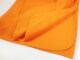 Плед флисовый, коврик для пикника оранжевый